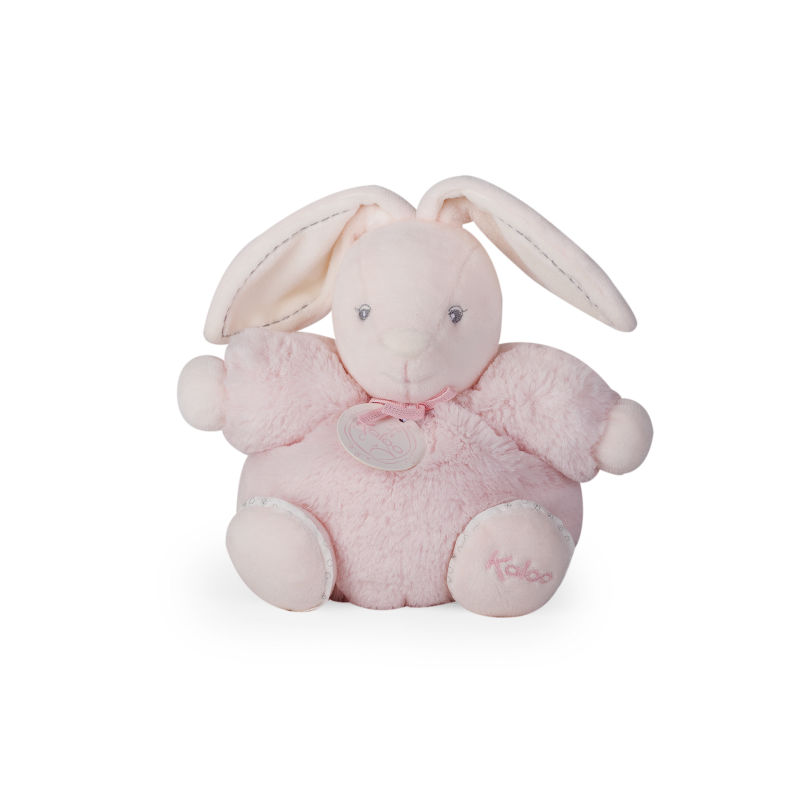  perle peluche lapin rose 18 cm 